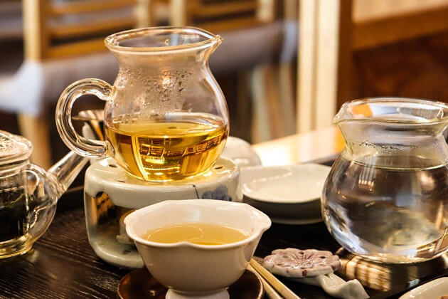 Acqua depurata per preparare tisane