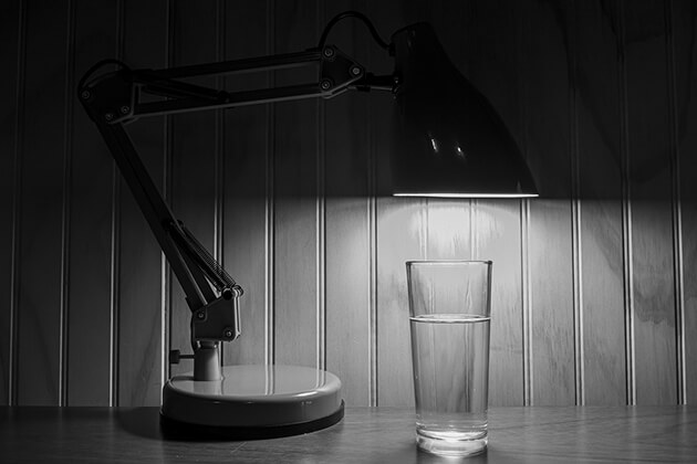 Bere due bicchieri di acqua prima di affrontare situazione impegnativa