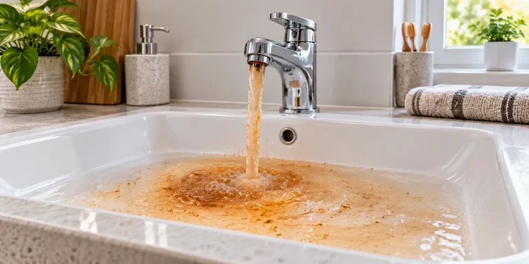 Acqua con ruggine dal rubinetto: come eliminarla