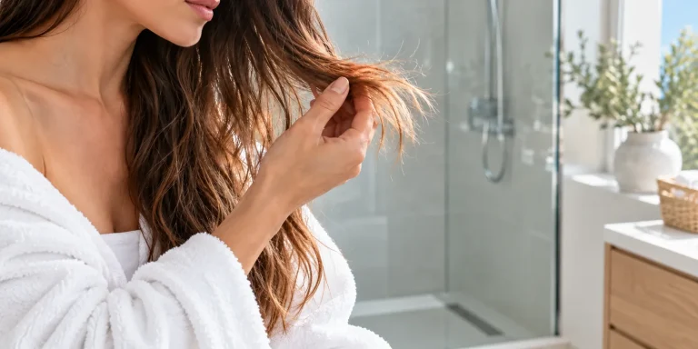 Capelli secchi: i benefici dell’acqua addolcita