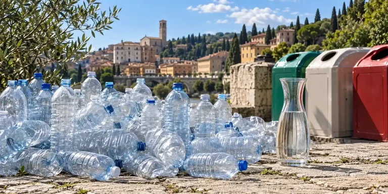 Consumo bottiglie di plastica Italia: i numeri allarmanti